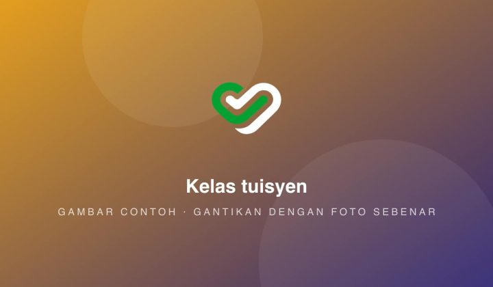 Kelas tuisyen (gambar contoh)